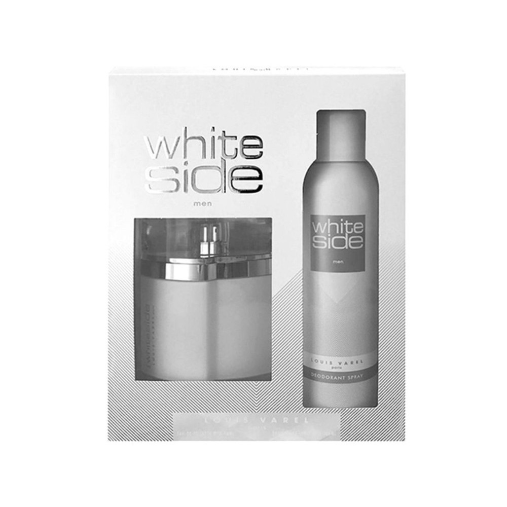 Set White Side Men, Louis Varel, Apa de Parfum, Barbati - 100ml + Deo - 100ml