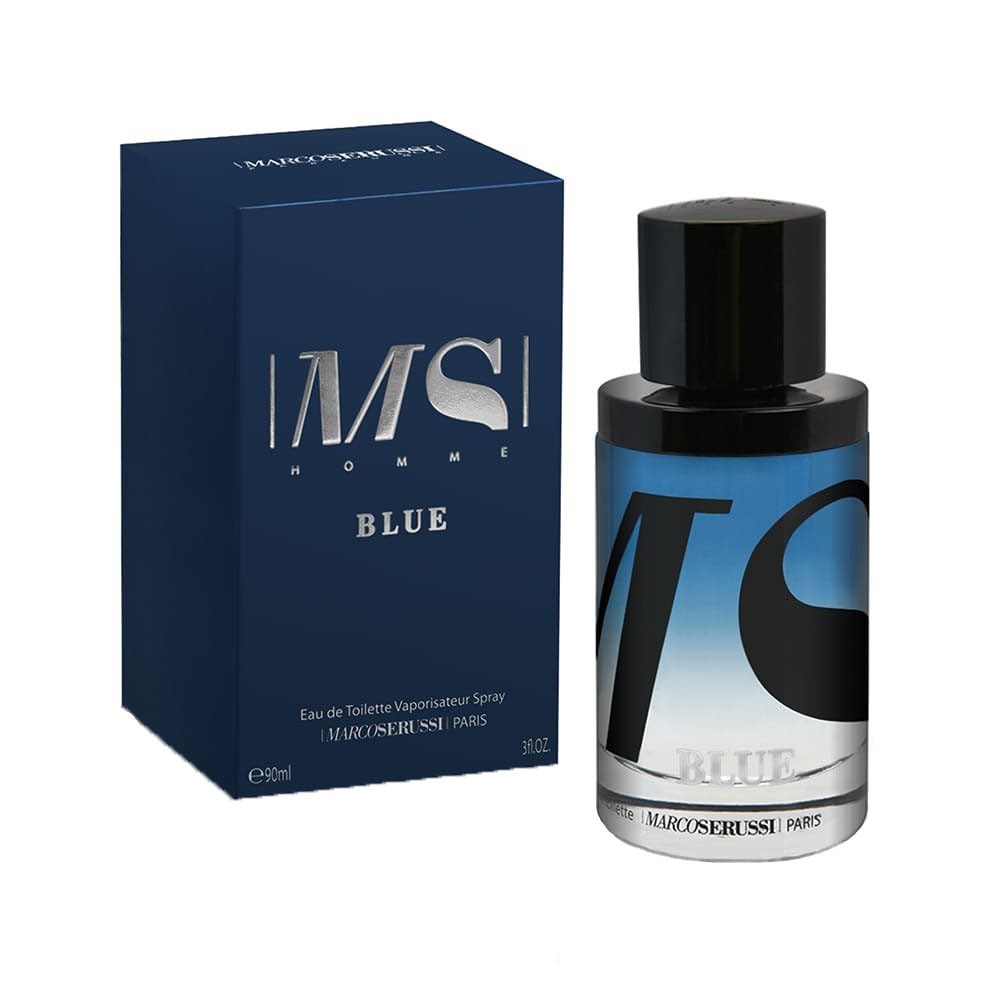 Apa de Parfum Blue, Marco Serussi, Barbati - 90ml - 1 | YEO