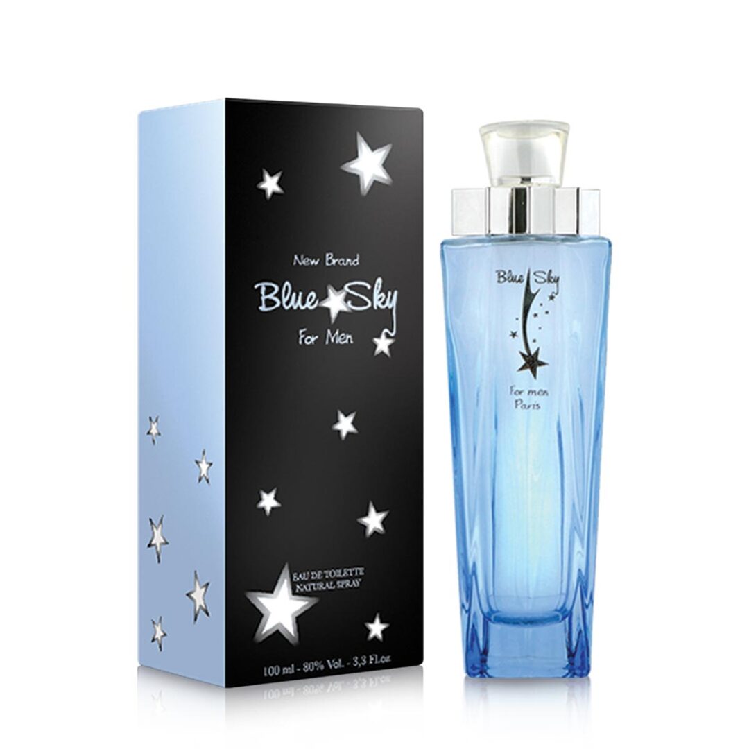 Apa de Toaleta Blue Sky, New Brand, Barbati - 100ml