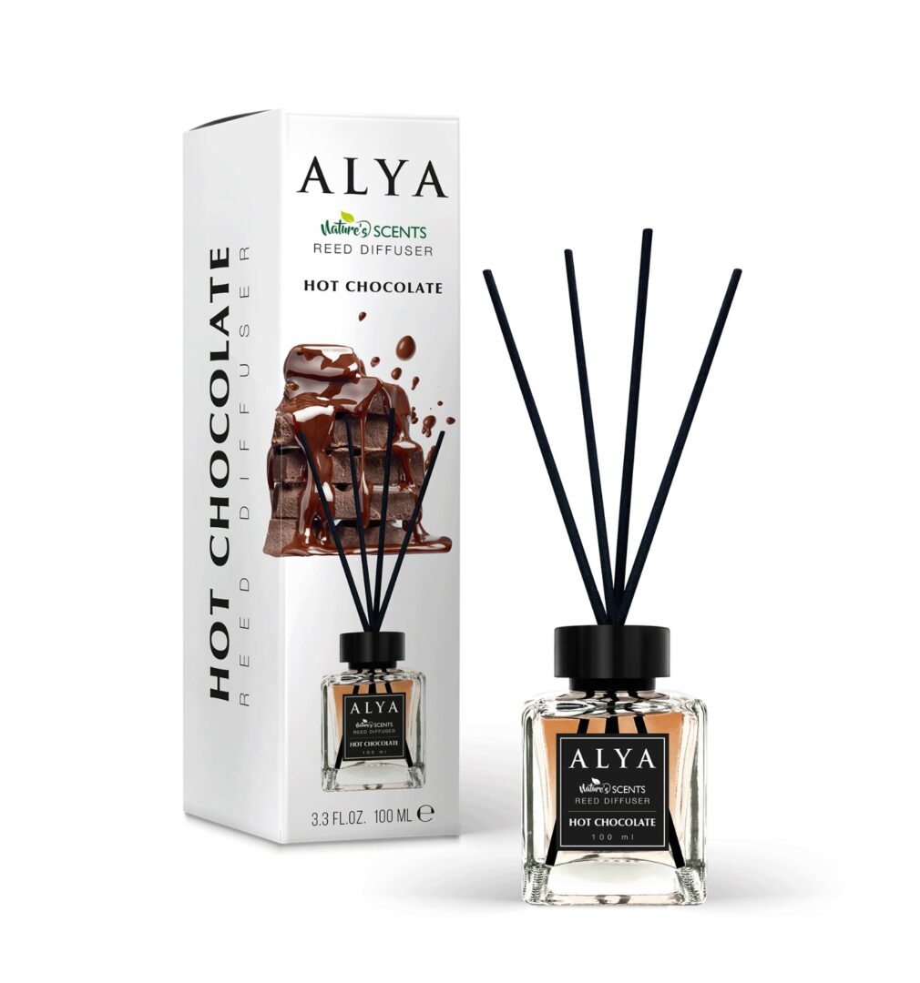 Deodorant de Camera Hot Chocolate, Alya, Reed Diffuser - 100ml