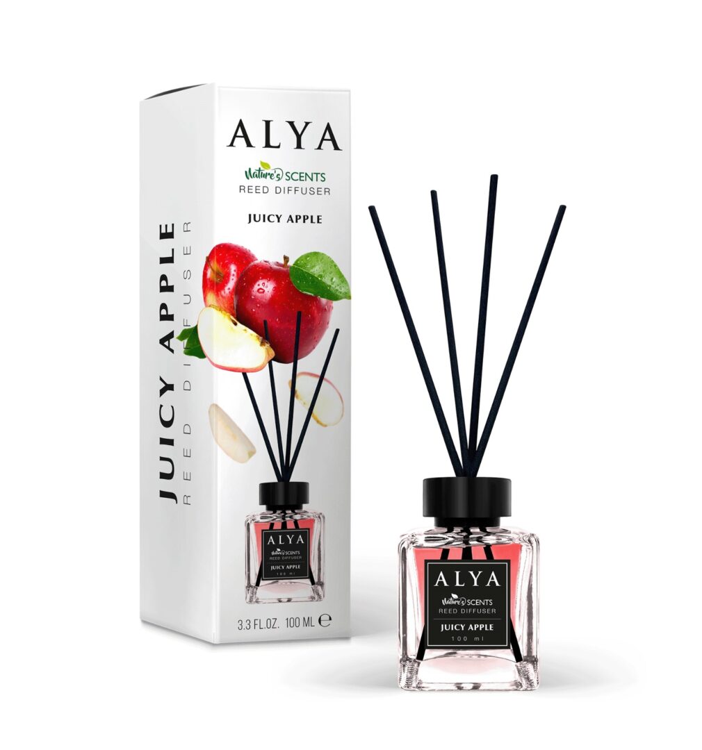 Deodorant de Camera Juicy Apple, Alya, Reed Diffuser - 100ml