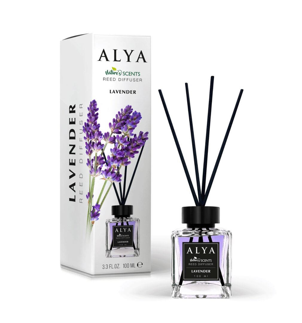 Deodorant de Camera Lavender, Alya, Reed Diffuser - 100ml