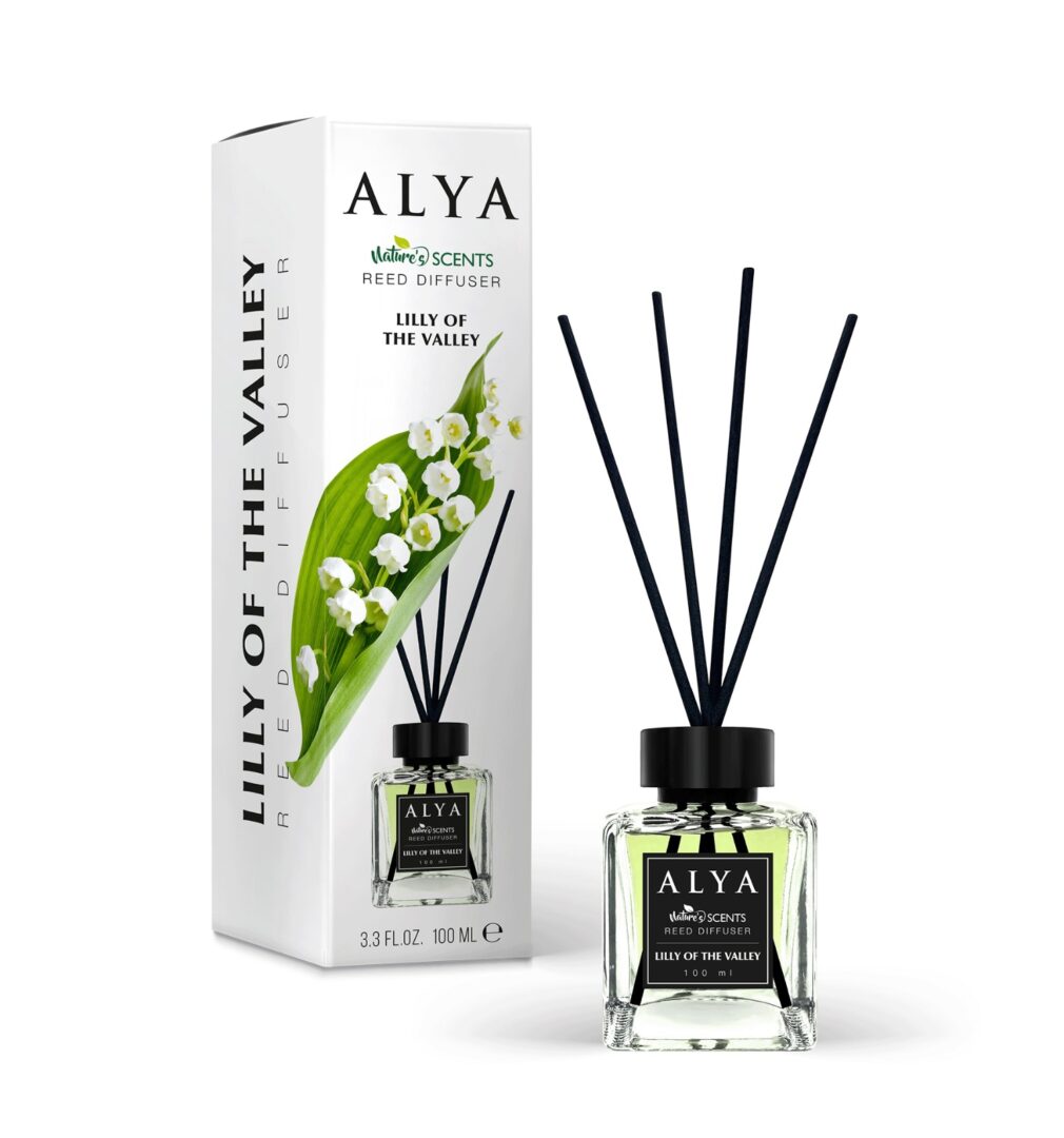 Deodorant de Camera Lilly of the Valley, Alya, Reed Diffuser - 100ml