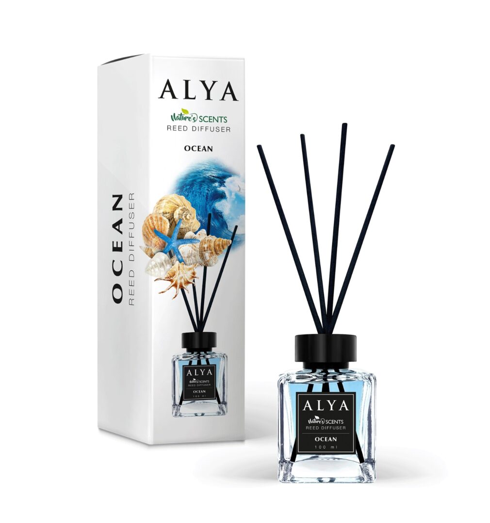 Deodorant de Camera Ocean, Alya, Reed Diffuser - 100ml