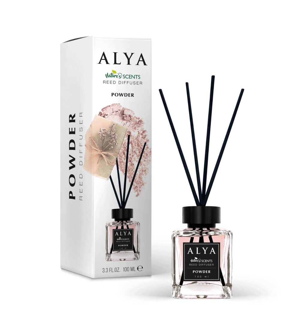 Deodorant de Camera Powder, Alya, Reed Diffuser - 100ml