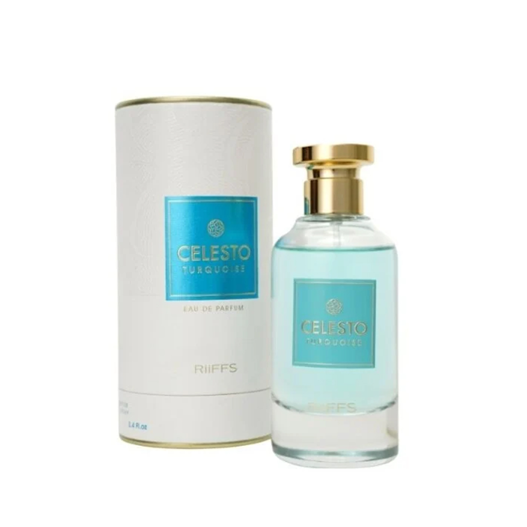 Apa de Parfum Celesto Turquoise, Riiffs, Unisex - 100ml - 2 | YEO