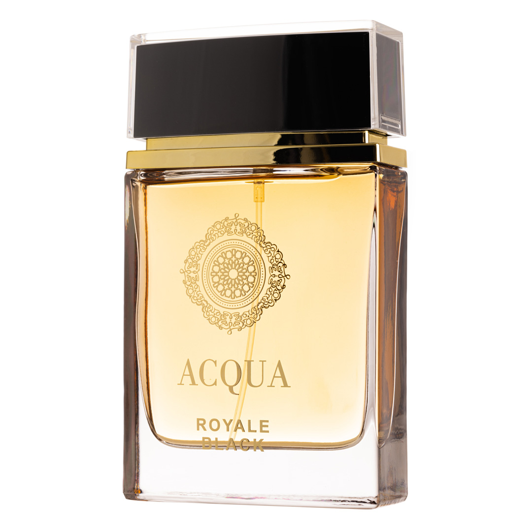 Apa de Parfum Acqua Royale Black, Fragrance World, Barbati - 100ml