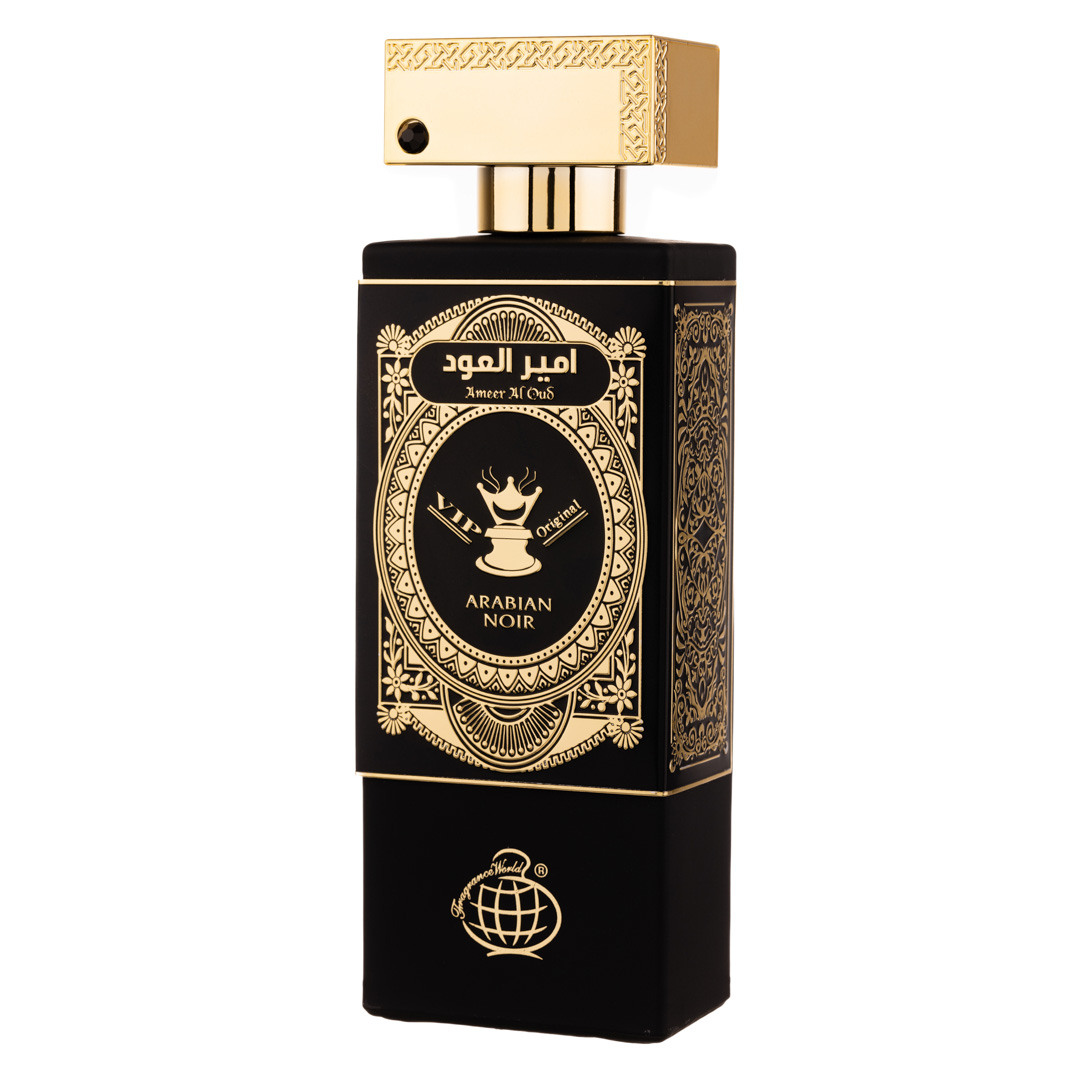 Apa de Parfum Ameer Al Oud Arabian Noir Vip Original, Fragrance World, Unisex - 80ml