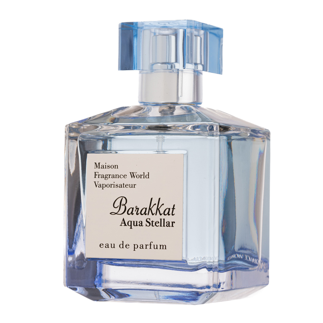 Apa de Parfum Barakkat Aqua Stellar, Fragrance World, Unisex - 100ml