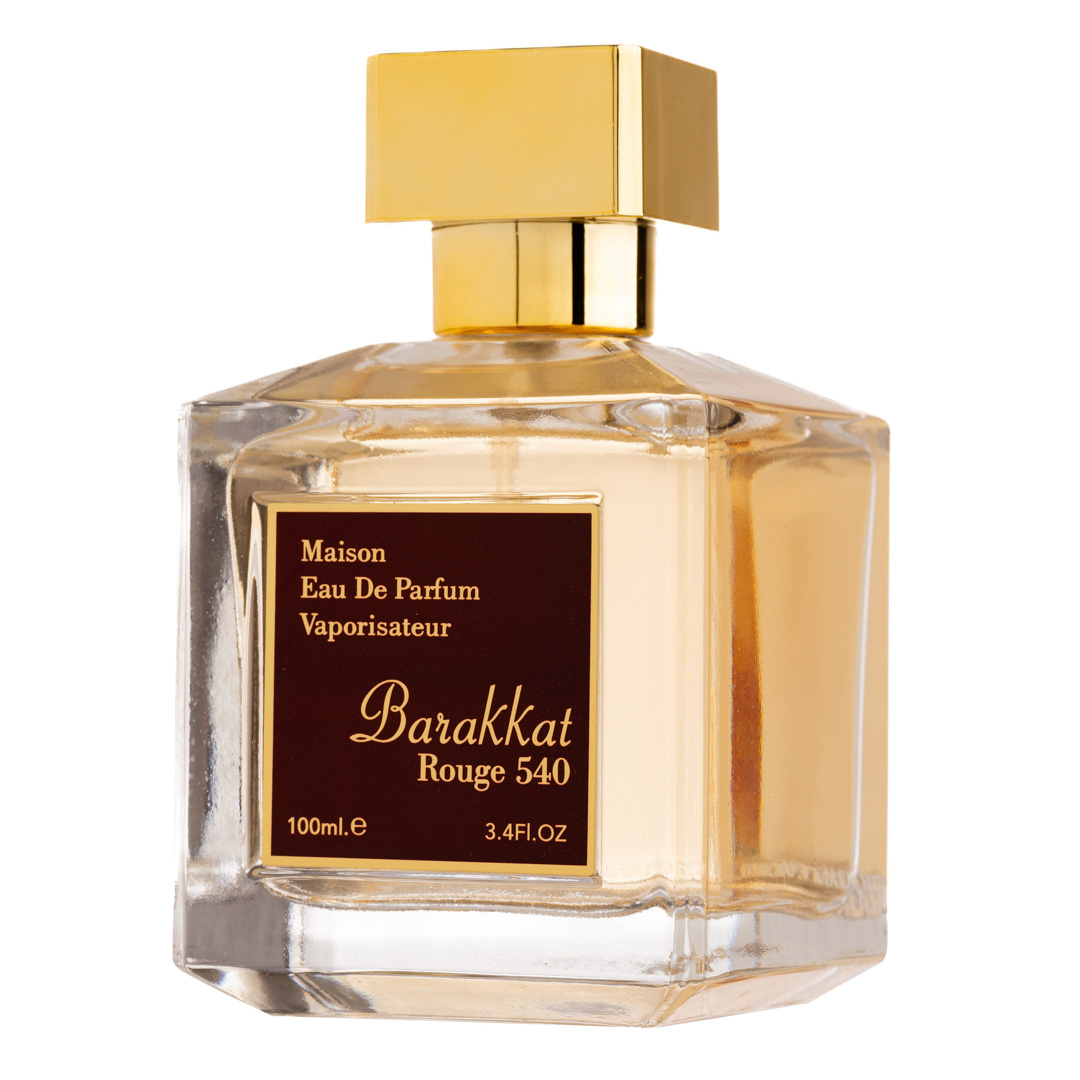 Apa de Parfum Barakkat Rouge 540, Fragrance World, Unisex - 100ml