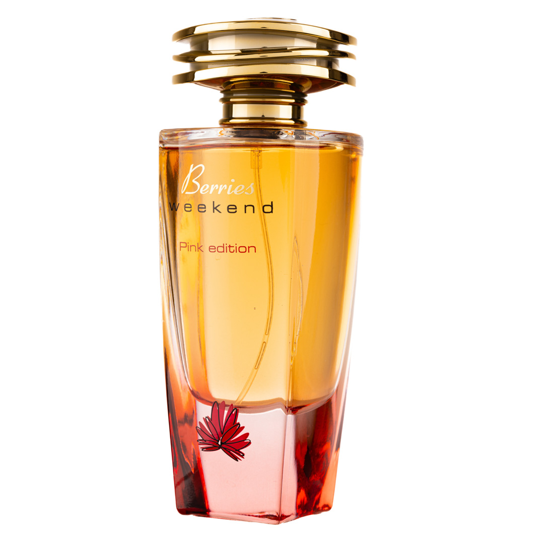 Apa de Parfum Berries Weekend Pink Edition, Fragrance World, Femei - 100ml