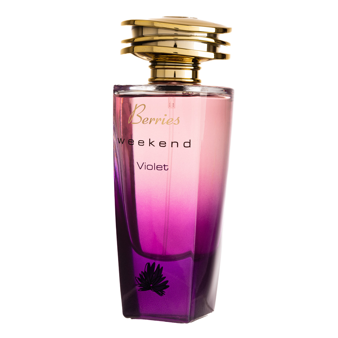 Apa de Parfum Berries Weekend Violet, Fragrance World, Femei - 100ml