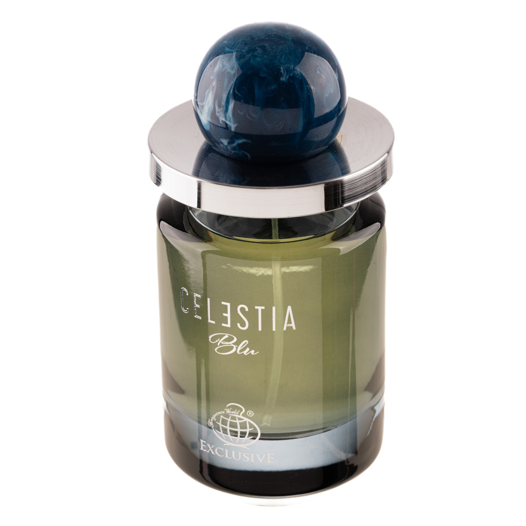 Apa de Parfum Celestia Blu, Fragrance World, Barbati - 80ml