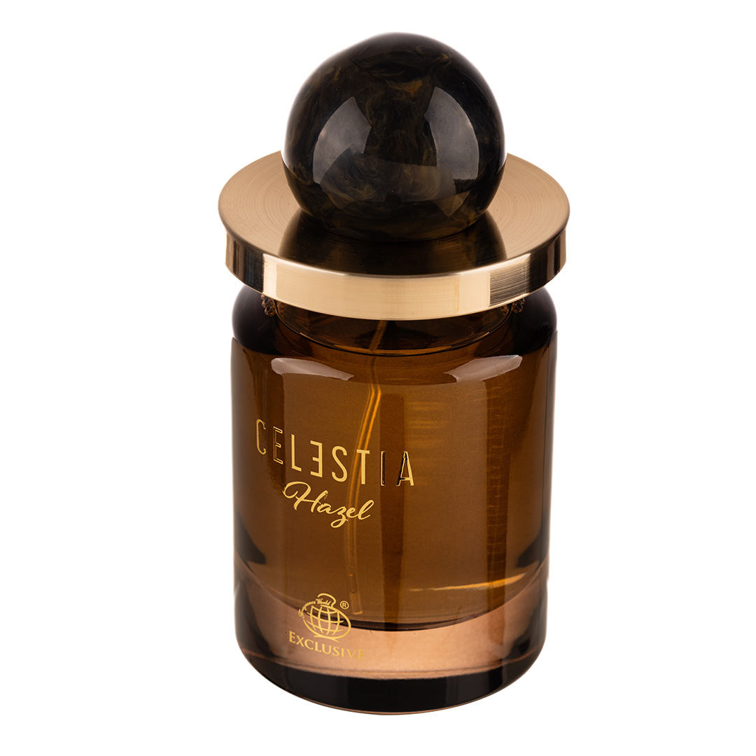 Apa de Parfum Celestia Hazel, Fragrance World, Barbati - 80ml