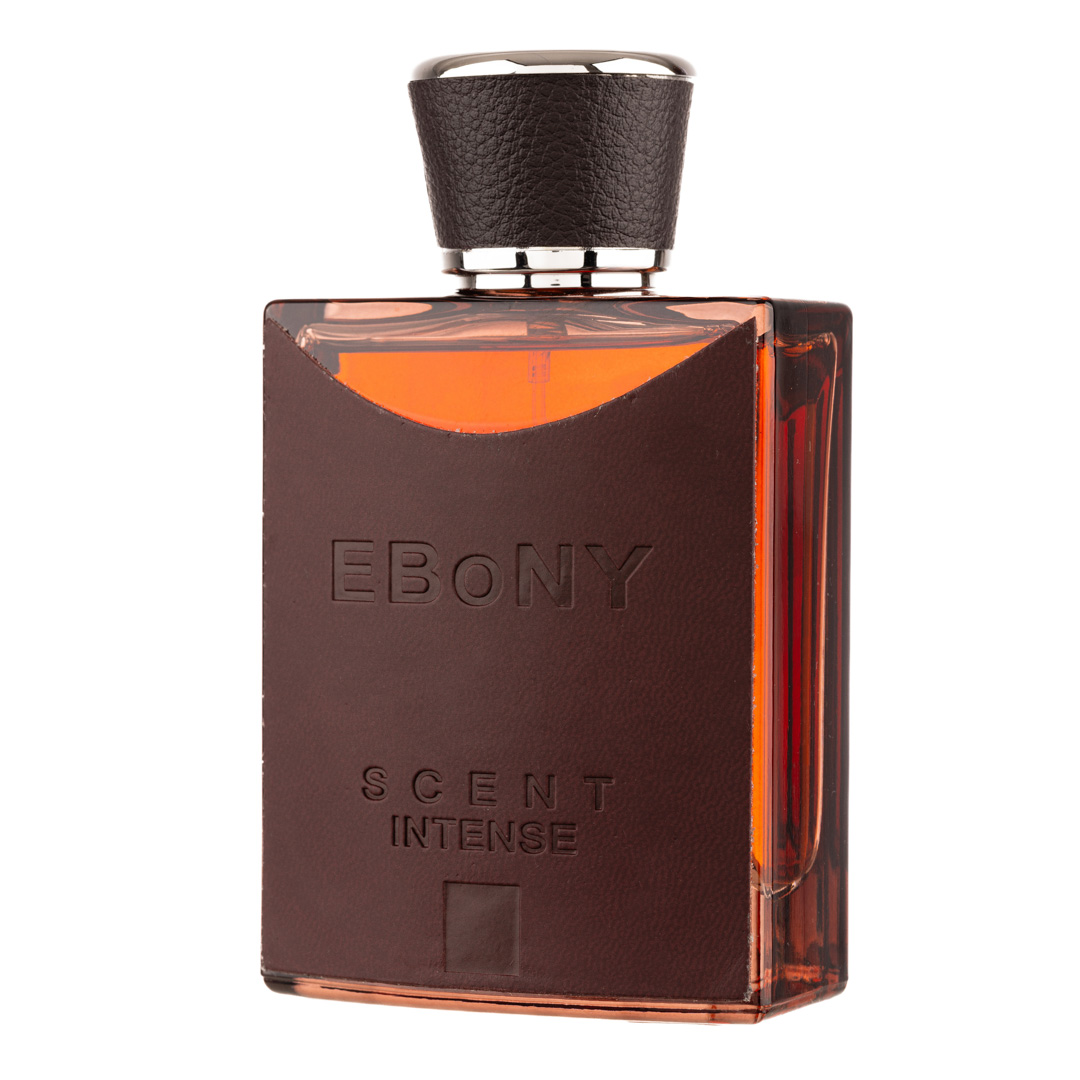 Apa de Parfum Ebony Scent Intense, Fragrance World, Barbati - 100ml