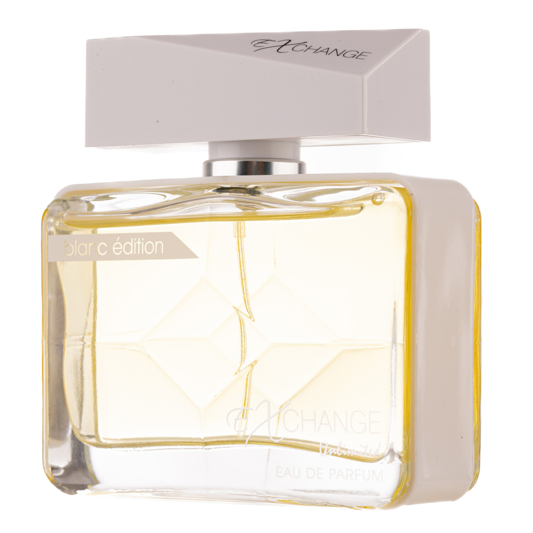 Apa de Parfum Exchange Unlimited Blanc Edition, Fragrance World, Barbati - 100ml