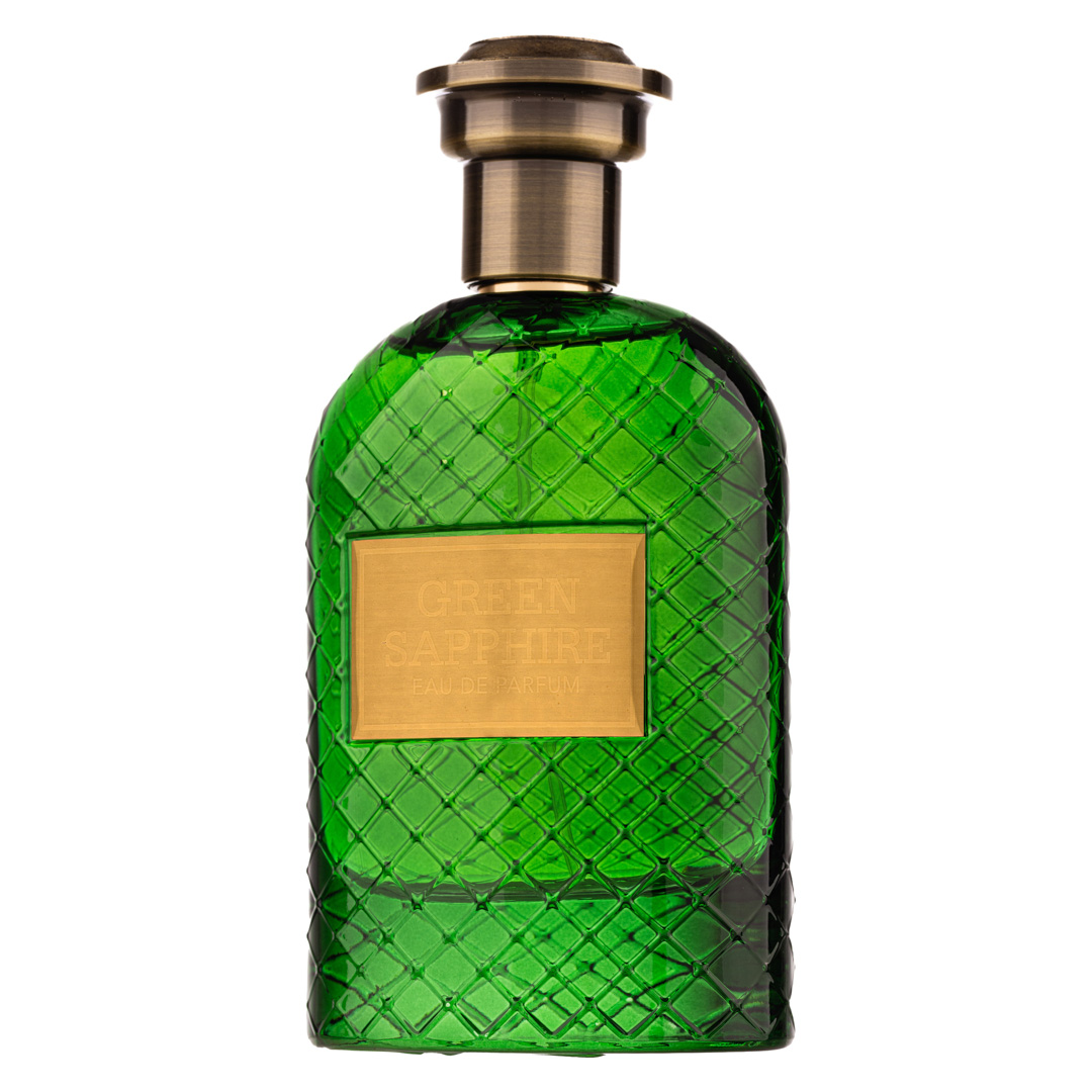 Apa de Parfum Green Sapphire, Fragrance World, Barbati - 100ml