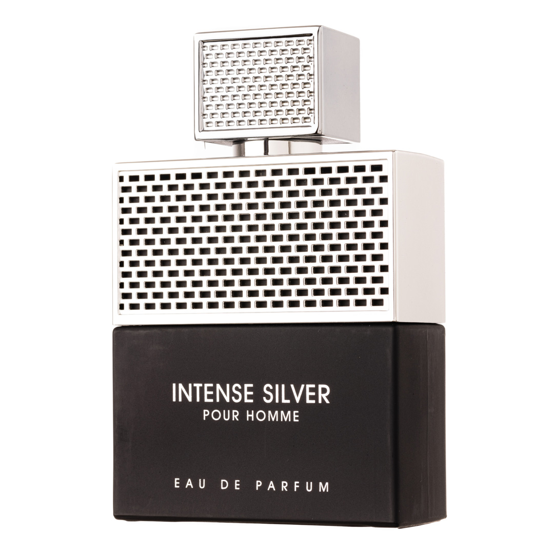 Apa De Parfum Intense Silver Pour Homme, French Avenue, Barbati - 100ml