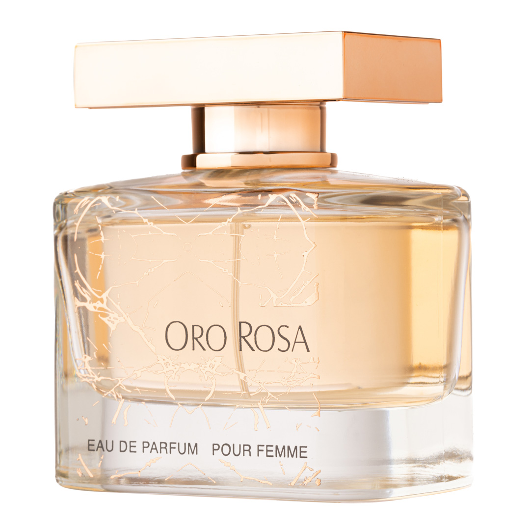 Apa de Parfum Oro Rosa, Fragrance World, Femei - 100ml