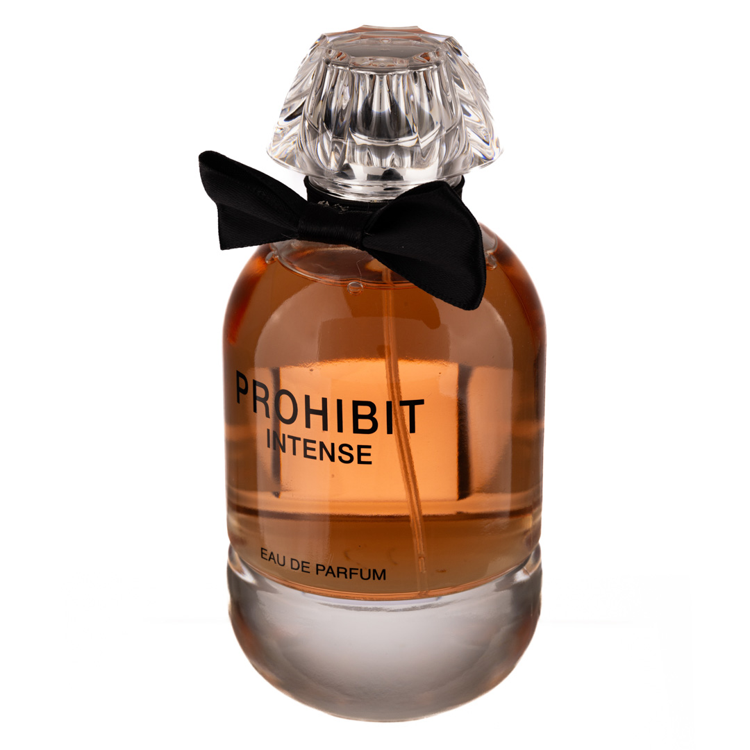 Apa de Parfum Prohibit Intense, Fragrance World, Femei - 100ml