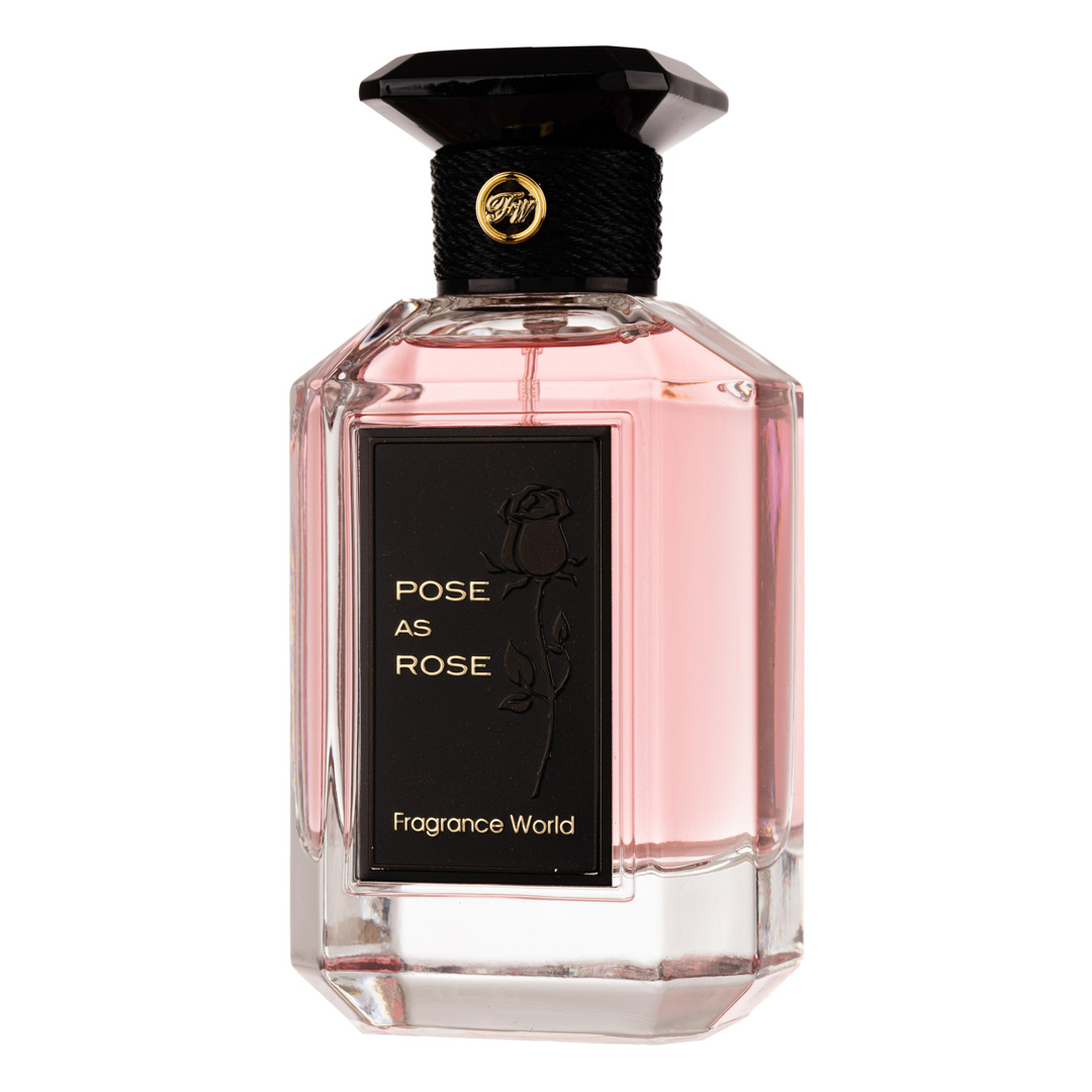 Apa De Parfum Pose As Rose, Fragrance World, Femei - 100ml