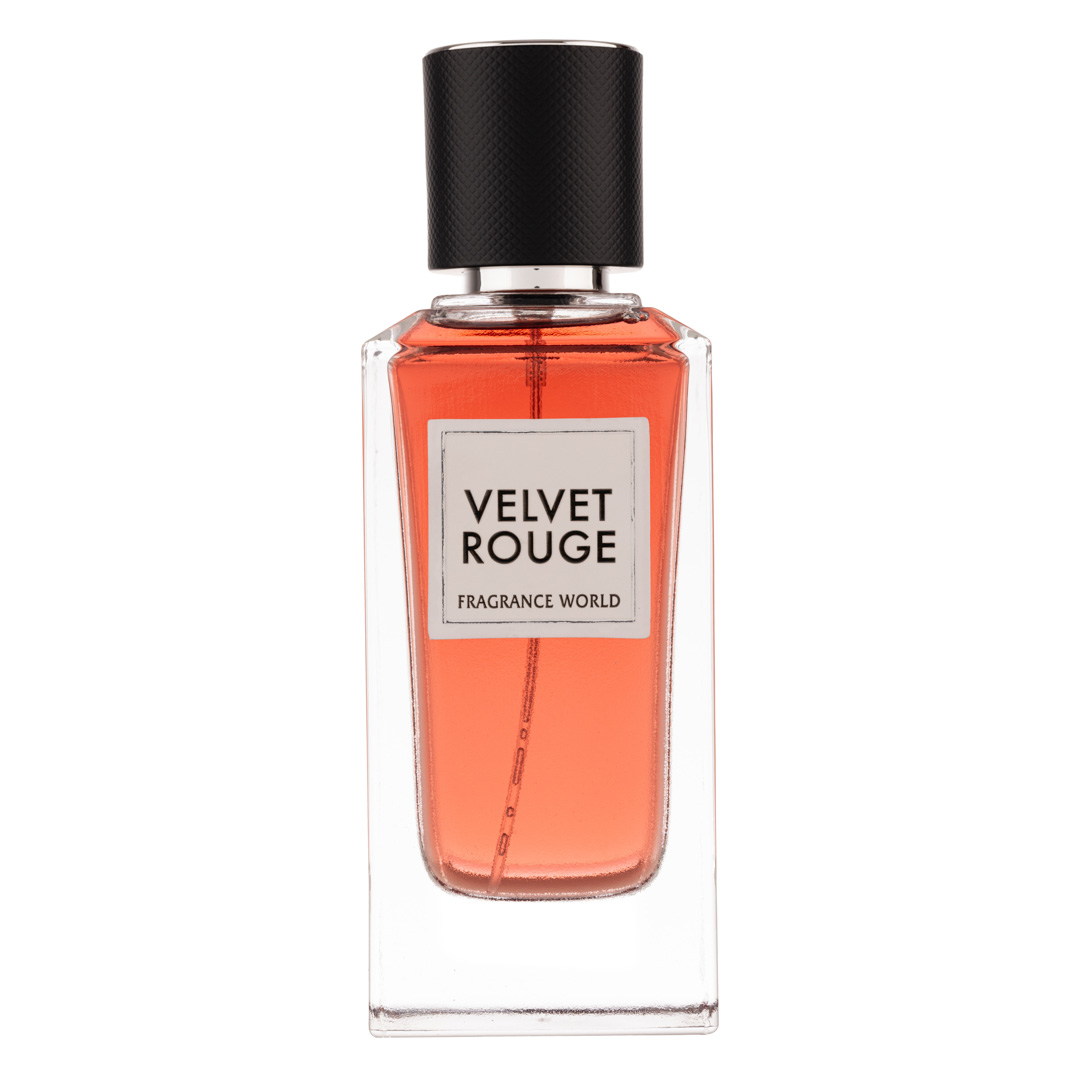 (plu01477) - Apa de Parfum Velvet Rouge, Fragrance World, Unisex - 100ml