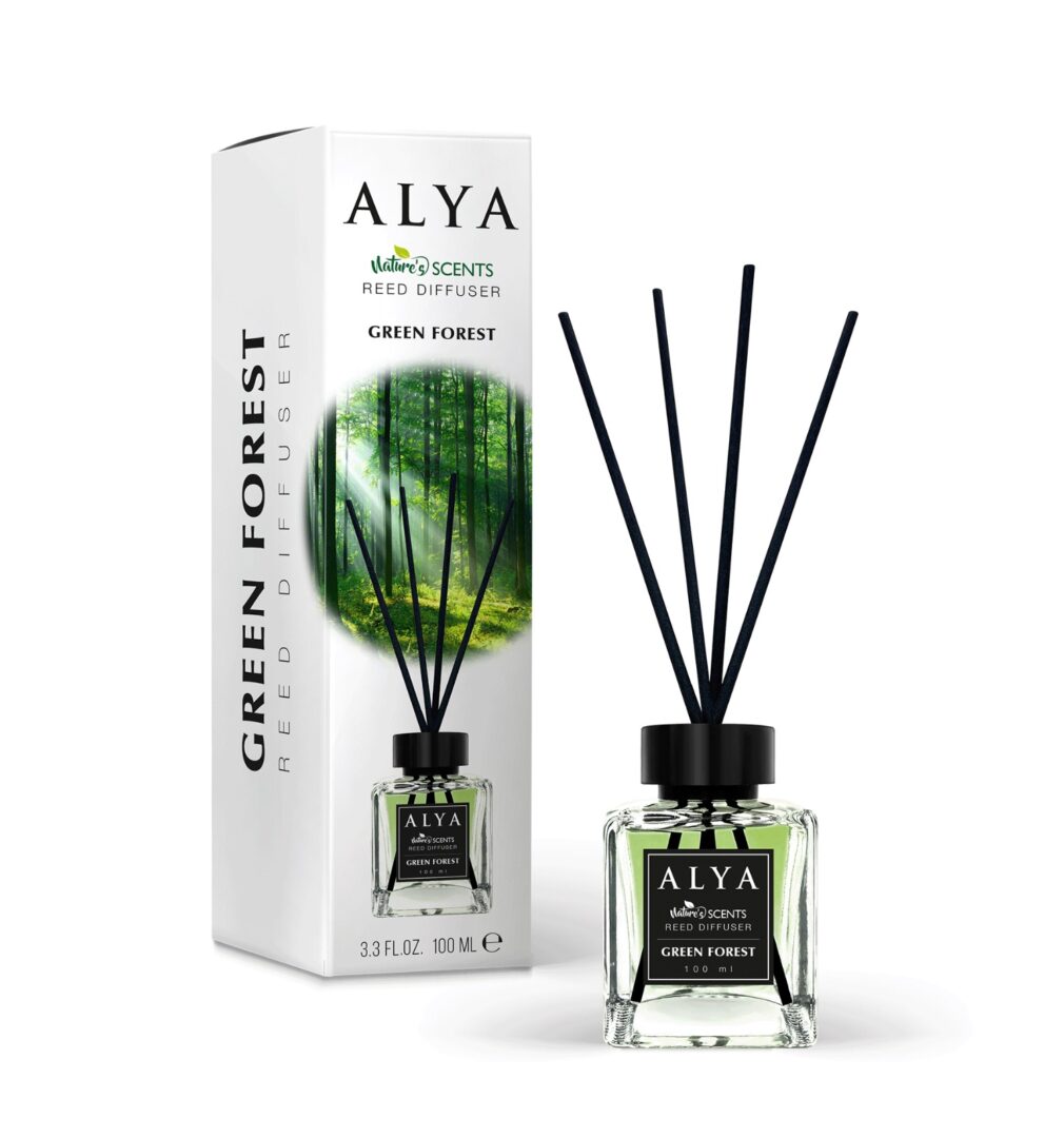 Deodorant de Camera Green Forest, Alya, Reed Diffuser - 100ml