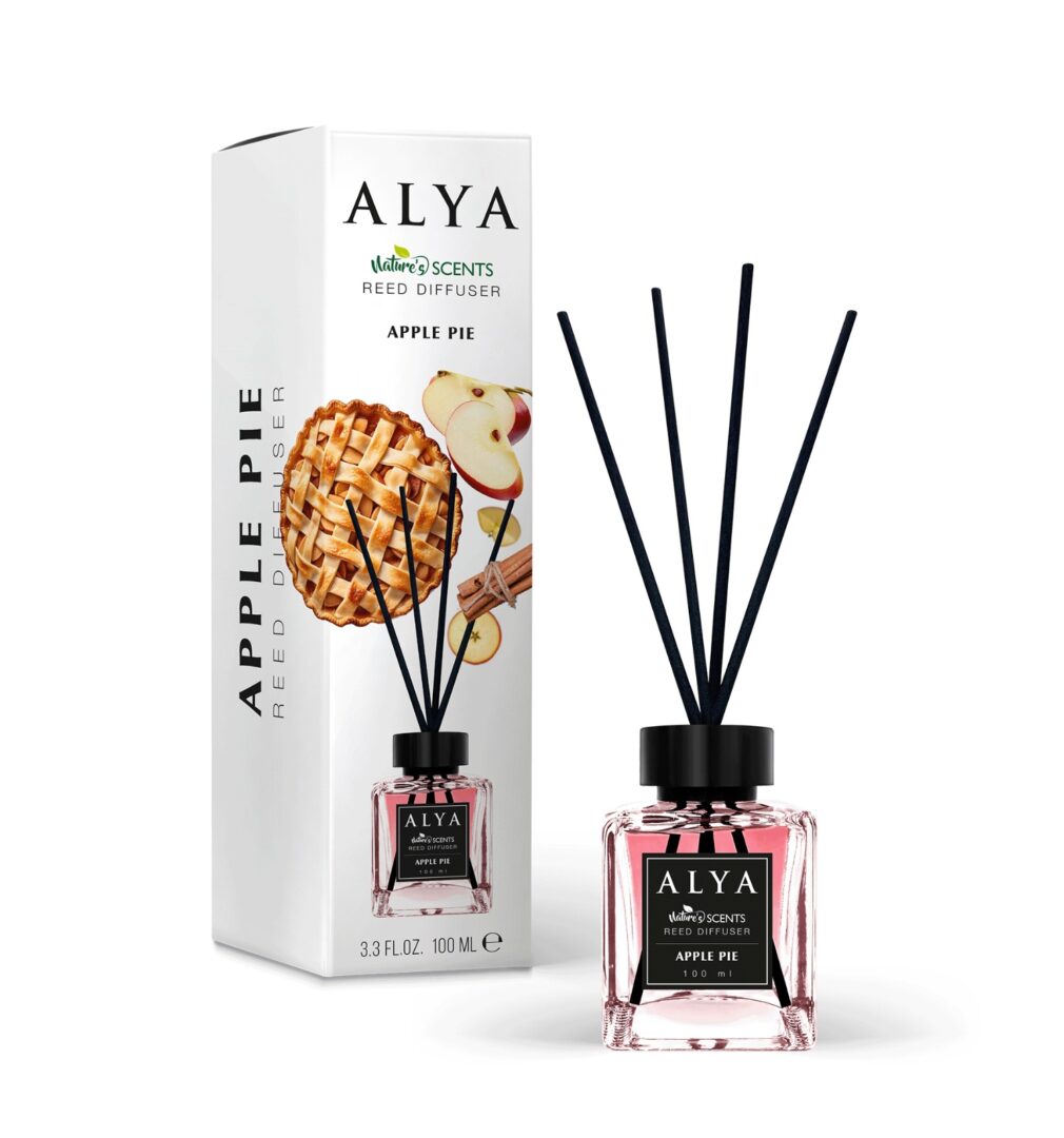 Deodorant de Camera Apple Pie, Alya, Reed Diffuser - 100ml