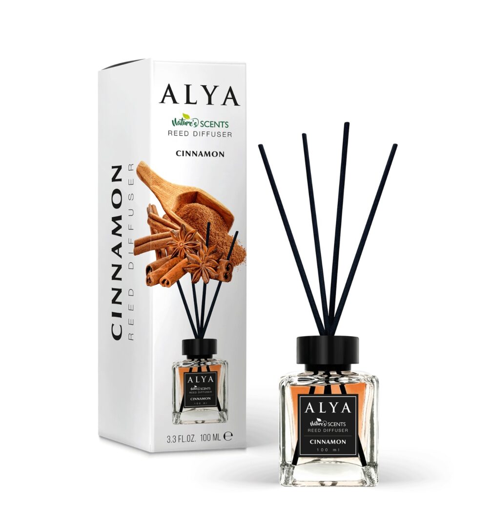 Deodorant de Camera Cinnamon, Alya, Reed Diffuser - 100ml