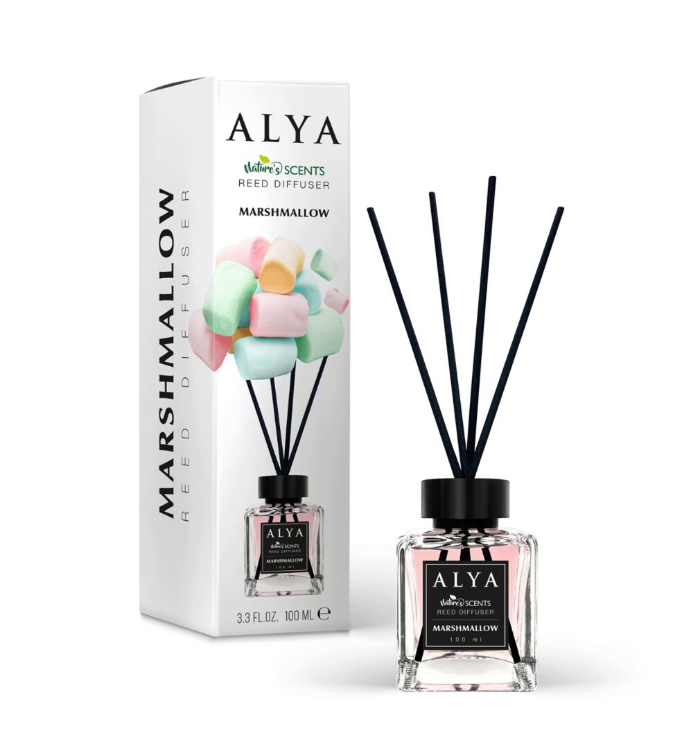 Deodorant de Camera Marshmallow, Alya, Reed Diffuser - 100ml