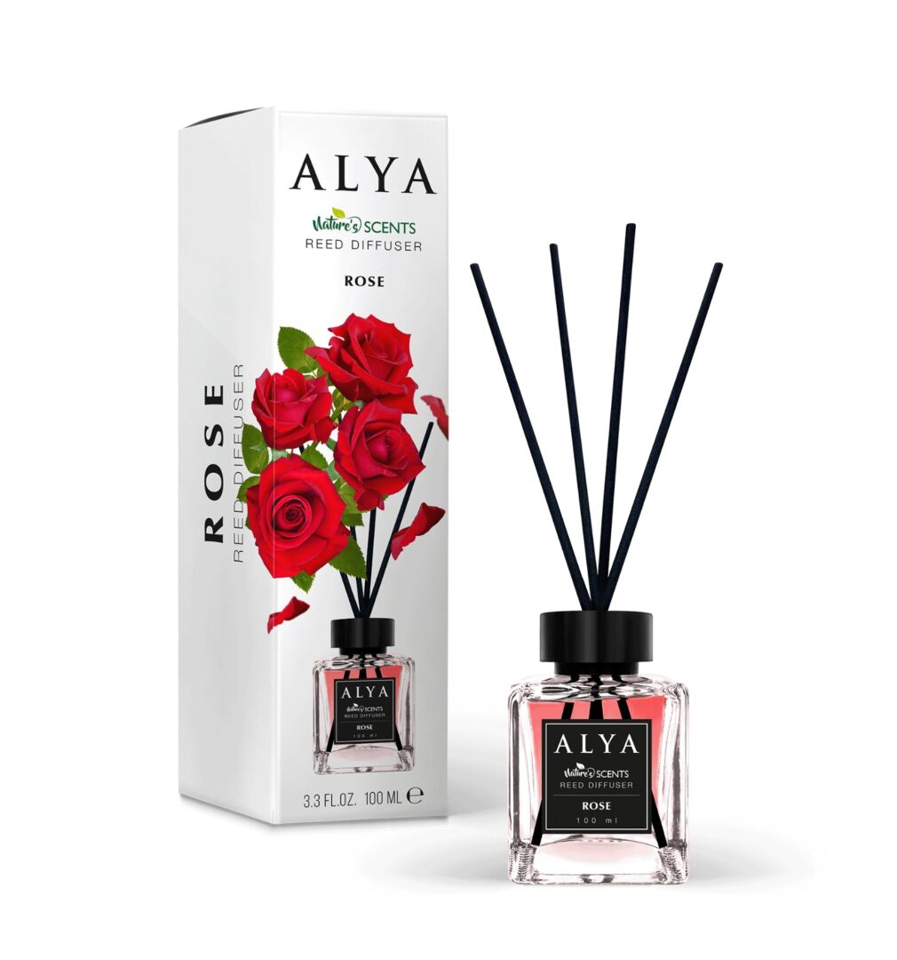 Deodorant de Camera Rose, Alya, Reed Diffuser - 100ml