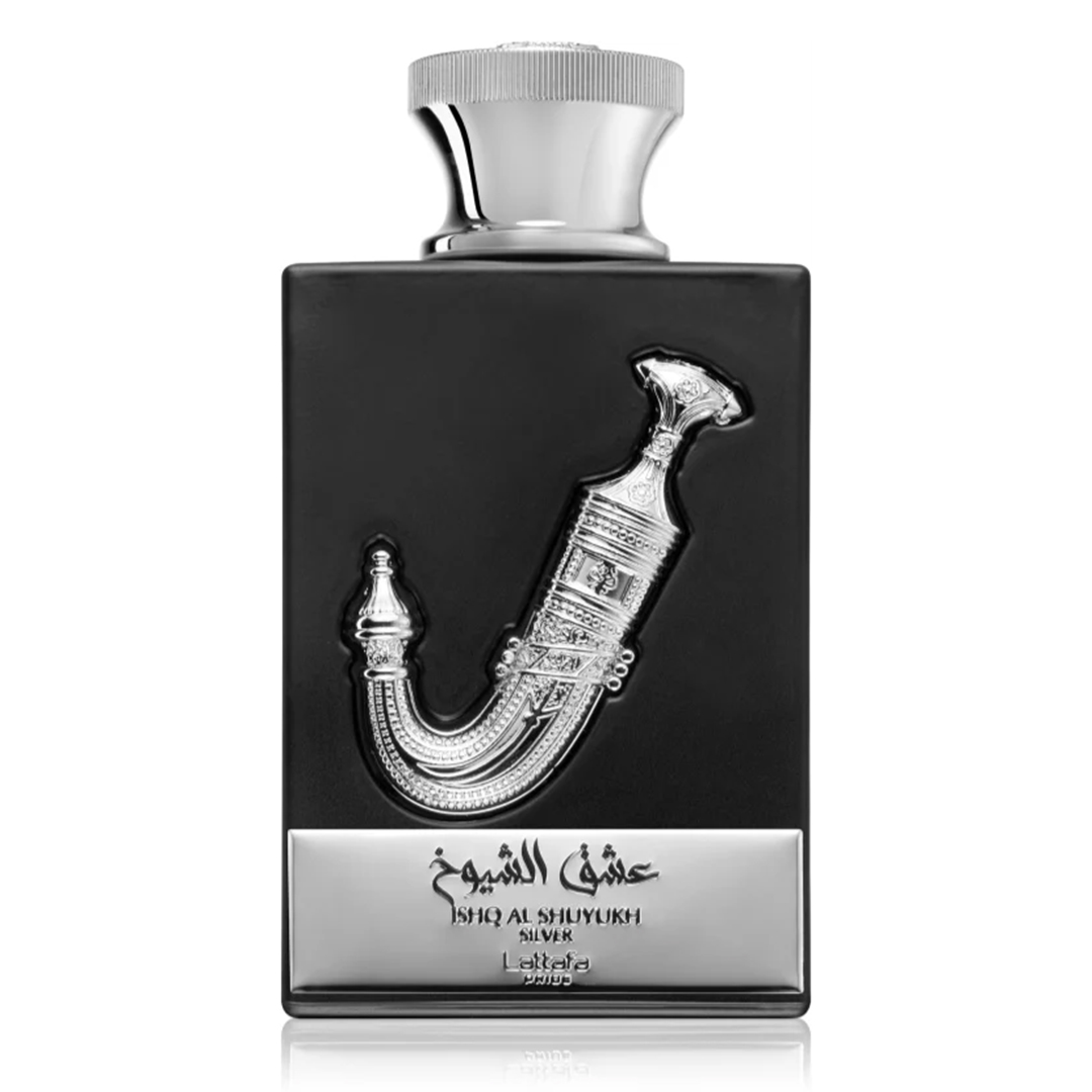 Apa de Parfum Ishq Al Shuyukh Silver, Lattafa, Unisex - 100ml - 1 | YEO