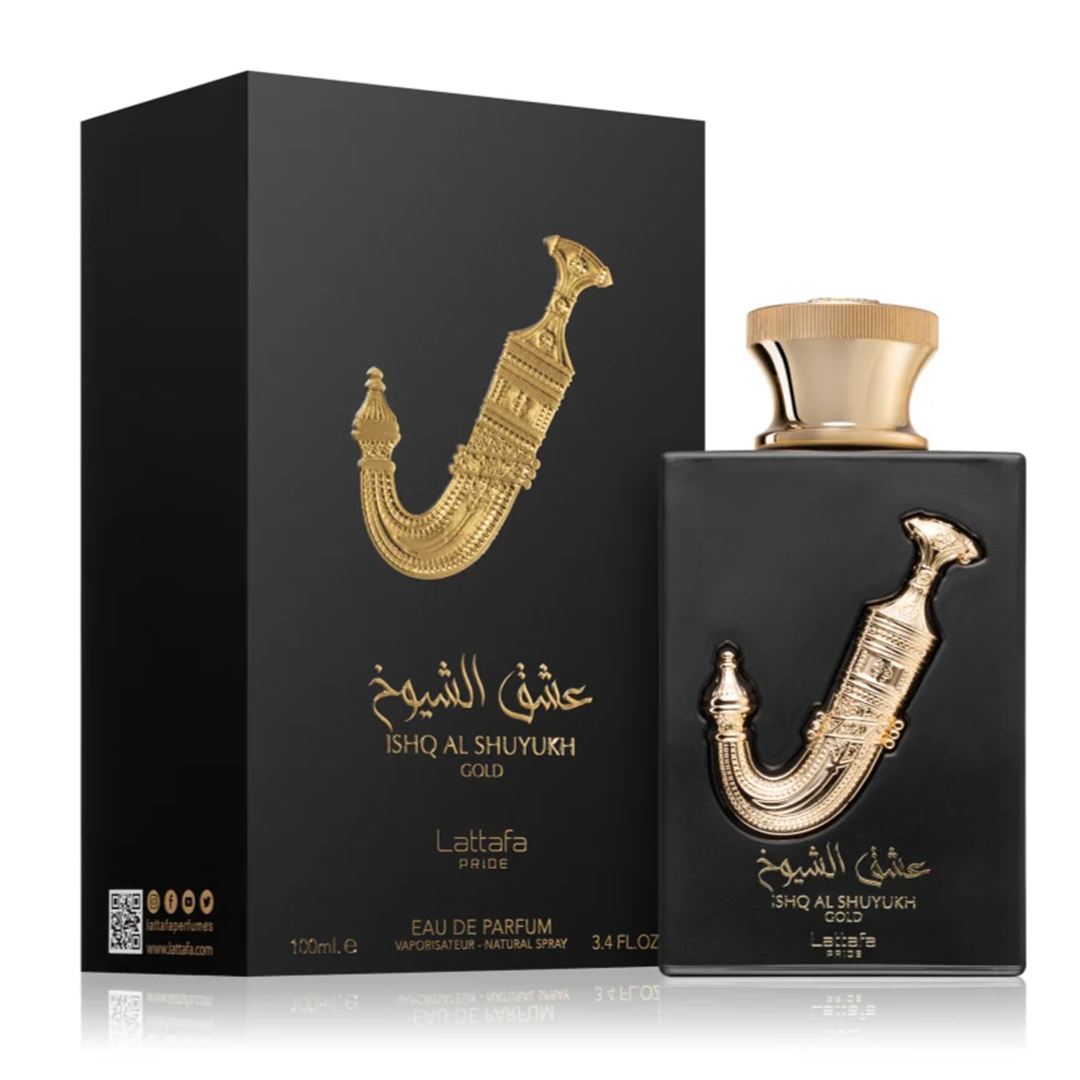 Apa de Parfum Ishq Al Shuyukh Gold, Lattafa, Unisex - 100ml