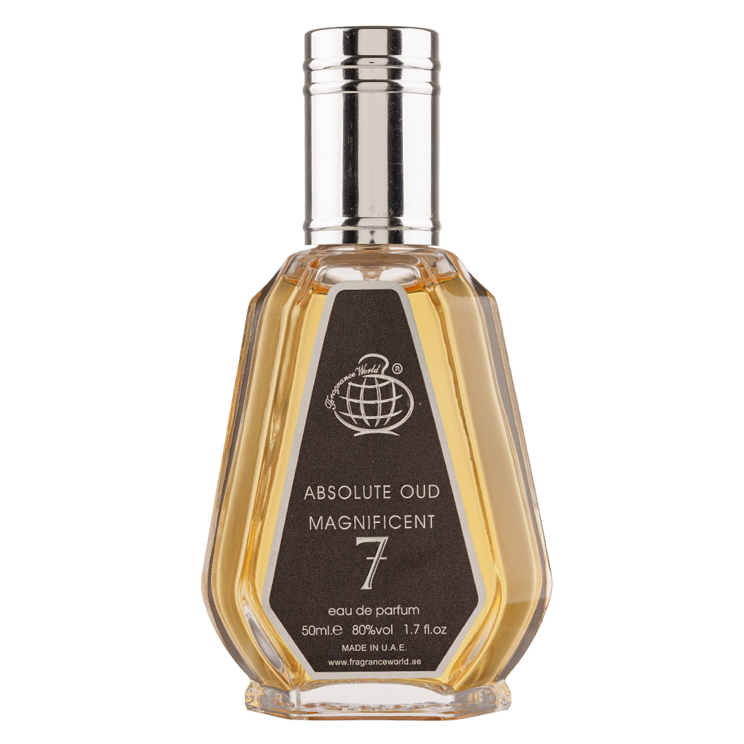 Apa de Parfum Absolute Oud Magnificent 7, Fragrance World, Unisex - 50ml - 1 | YEO