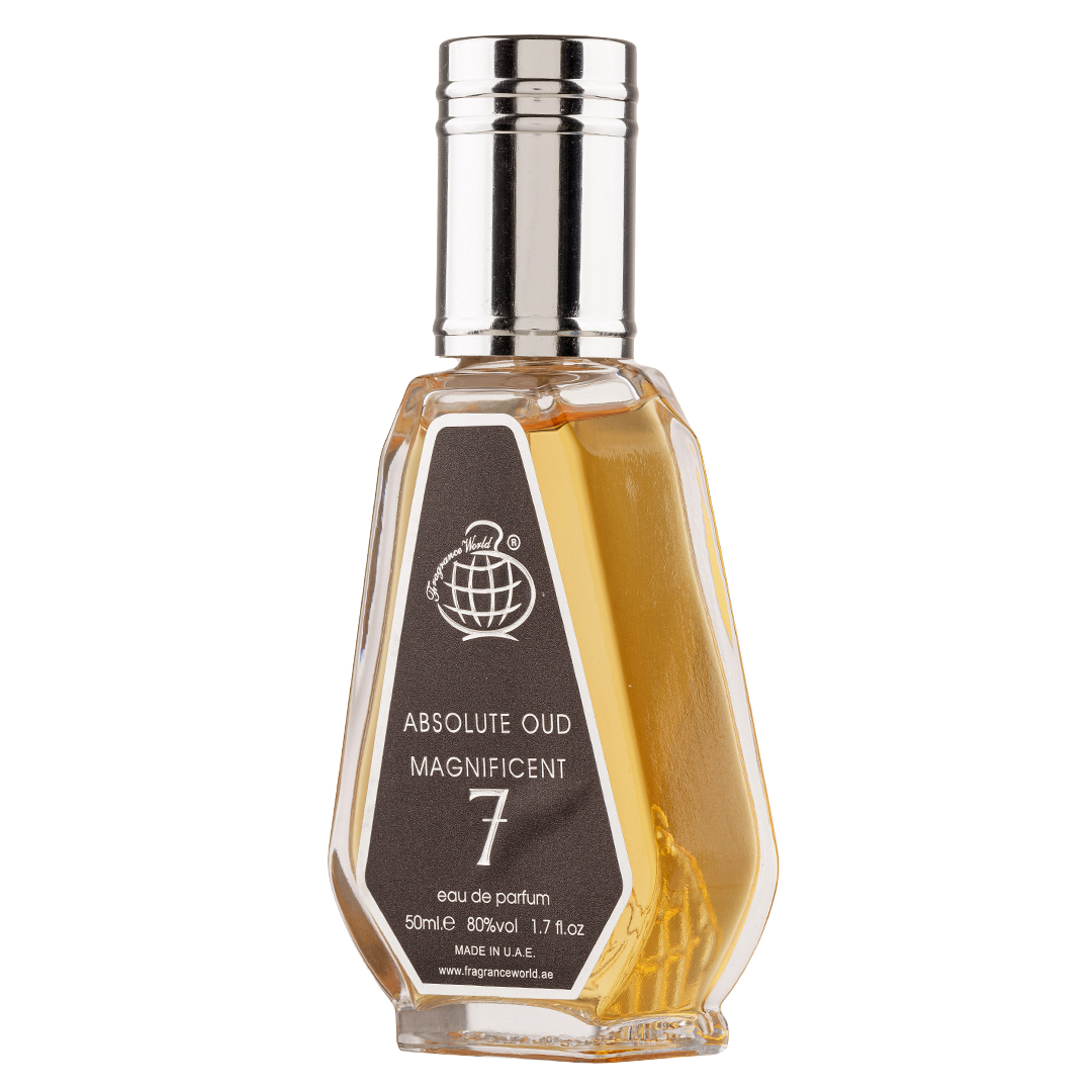 Apa de Parfum Absolute Oud Magnificent 7, Fragrance World, Unisex - 50ml