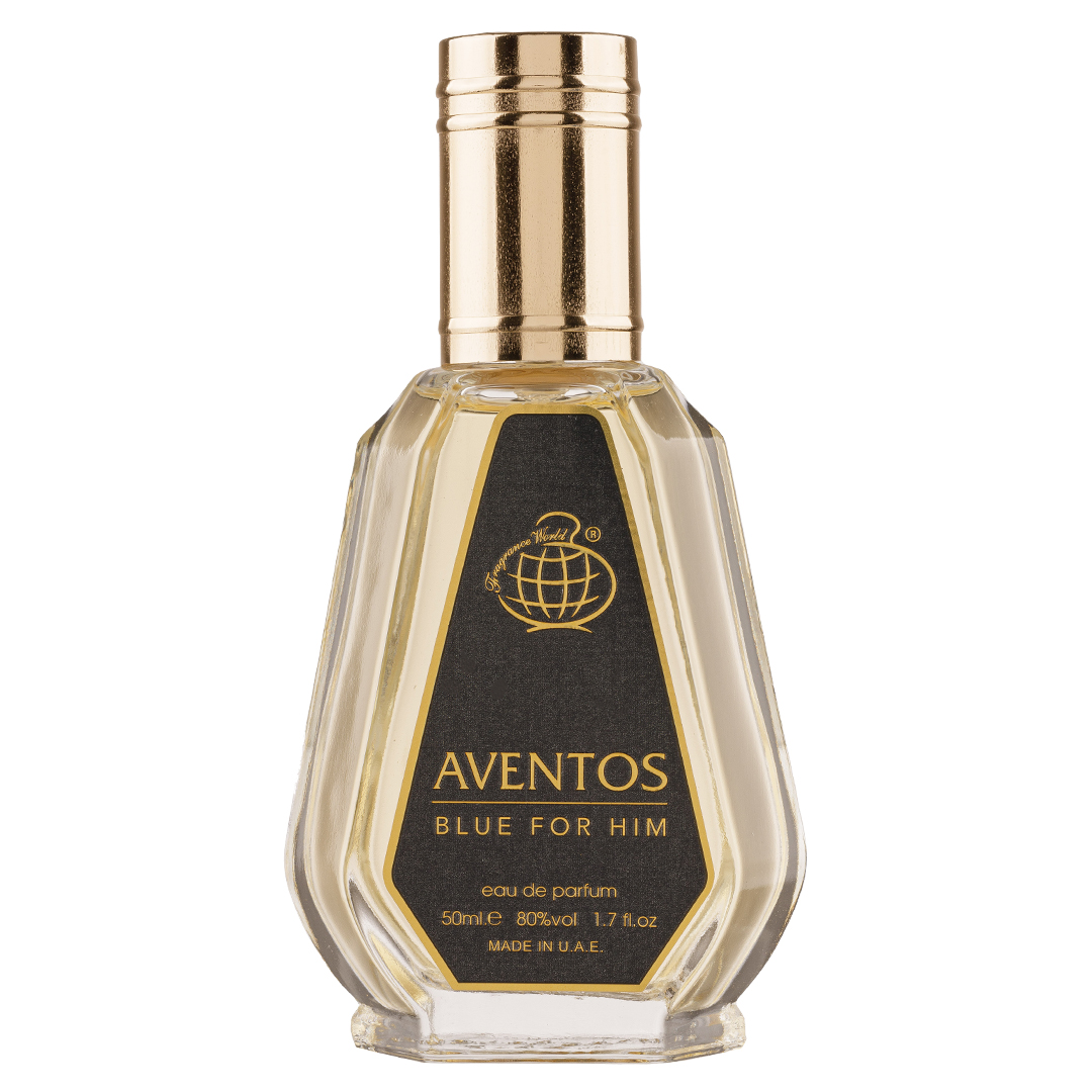 Apa de Parfum Aventos Blue For Him, Fragrance World, Barbati - 50ml - 1 | YEO