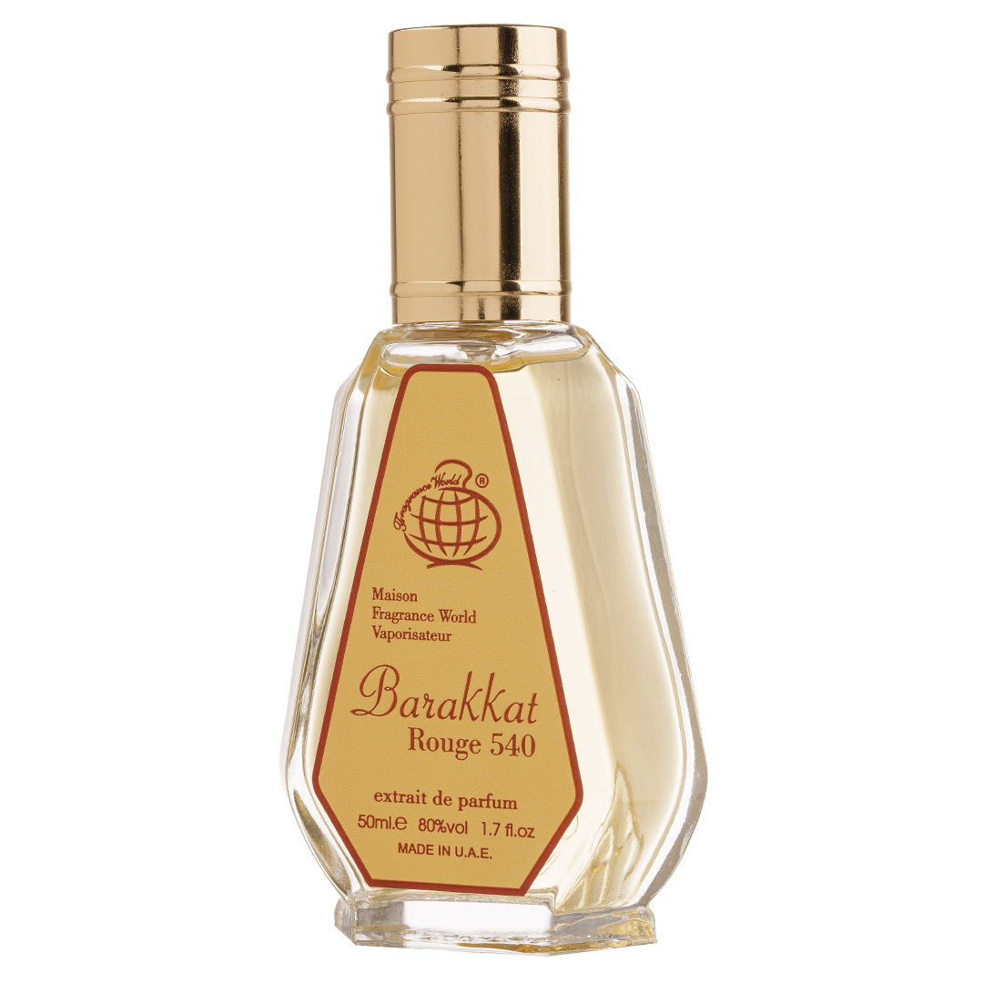 Extrait de Parfum Barakkat Rouge 540, Fragrance World, Unisex - 50ml