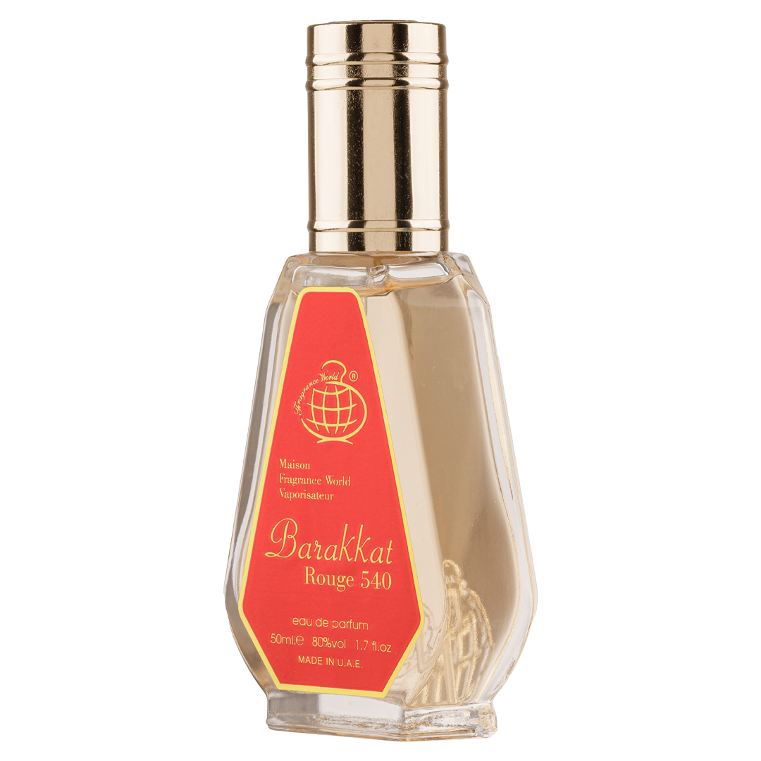 Apa de Parfum Barakkat Rouge 540, Fragrance World, Unisex - 50ml