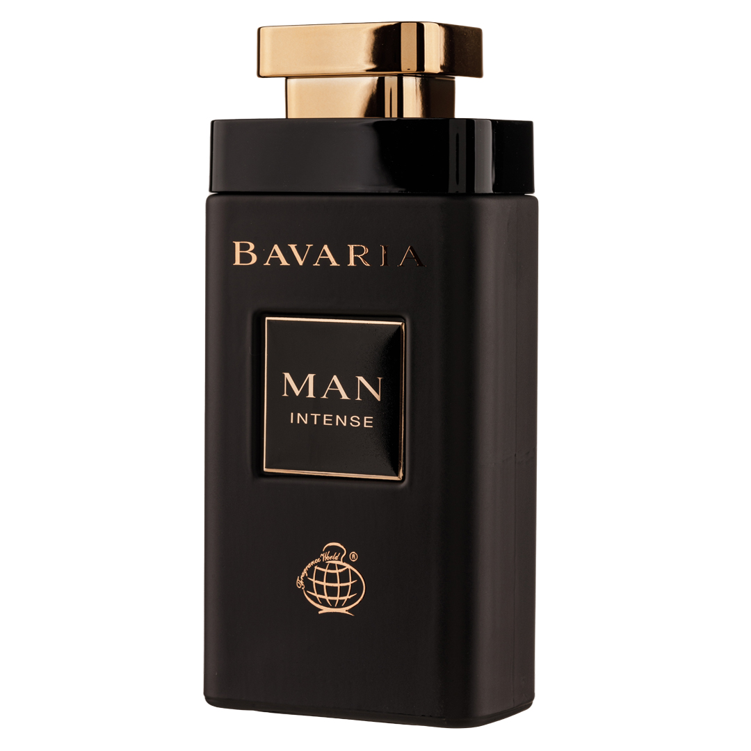 Apa de Parfum Bavaria Man Intense, Fragrance World, Barbati - 100ml