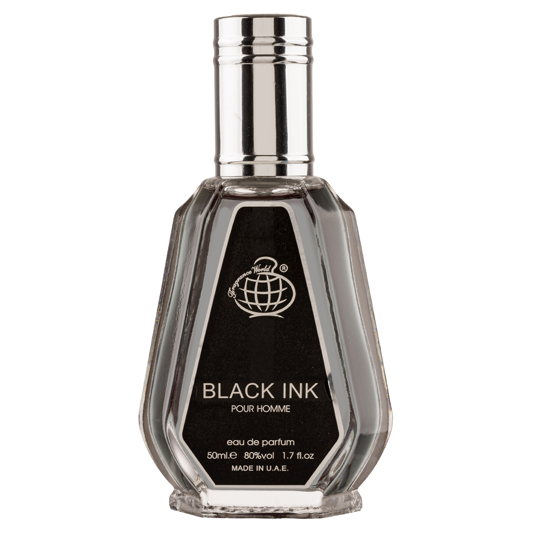 Apa de Parfum Black Ink, Fragrance World, Barbati - 50ml - 1 | YEO