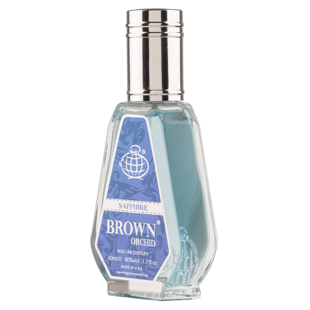 Apa de Parfum Brown Orchid Sapphire, Fragrance World, Unisex - 50ml