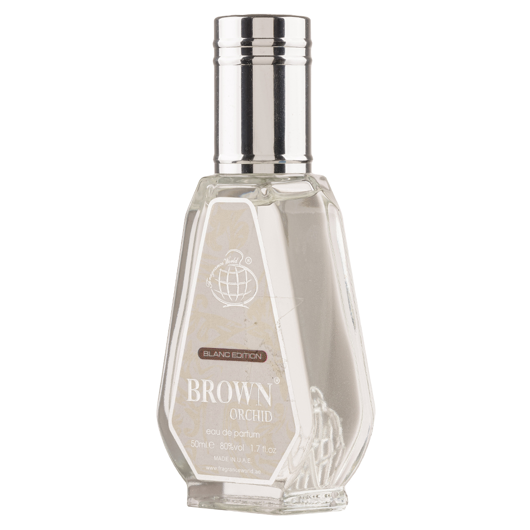 Apa de Parfum Brown Orchid Blanc Edition, Fragrance World, Unisex - 50ml