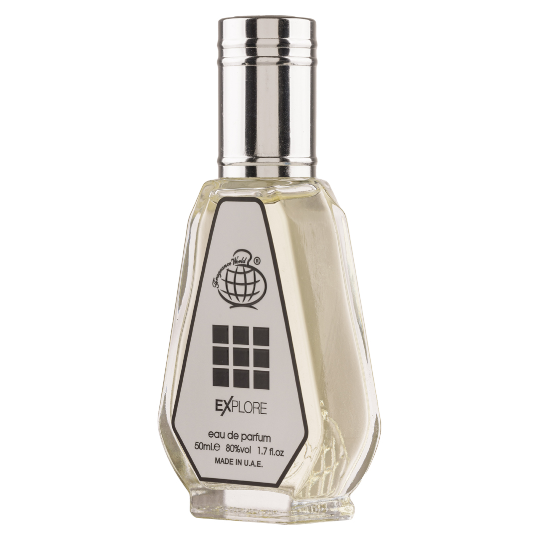 Apa de Parfum Explore, Fragrance World, Barbati - 50ml