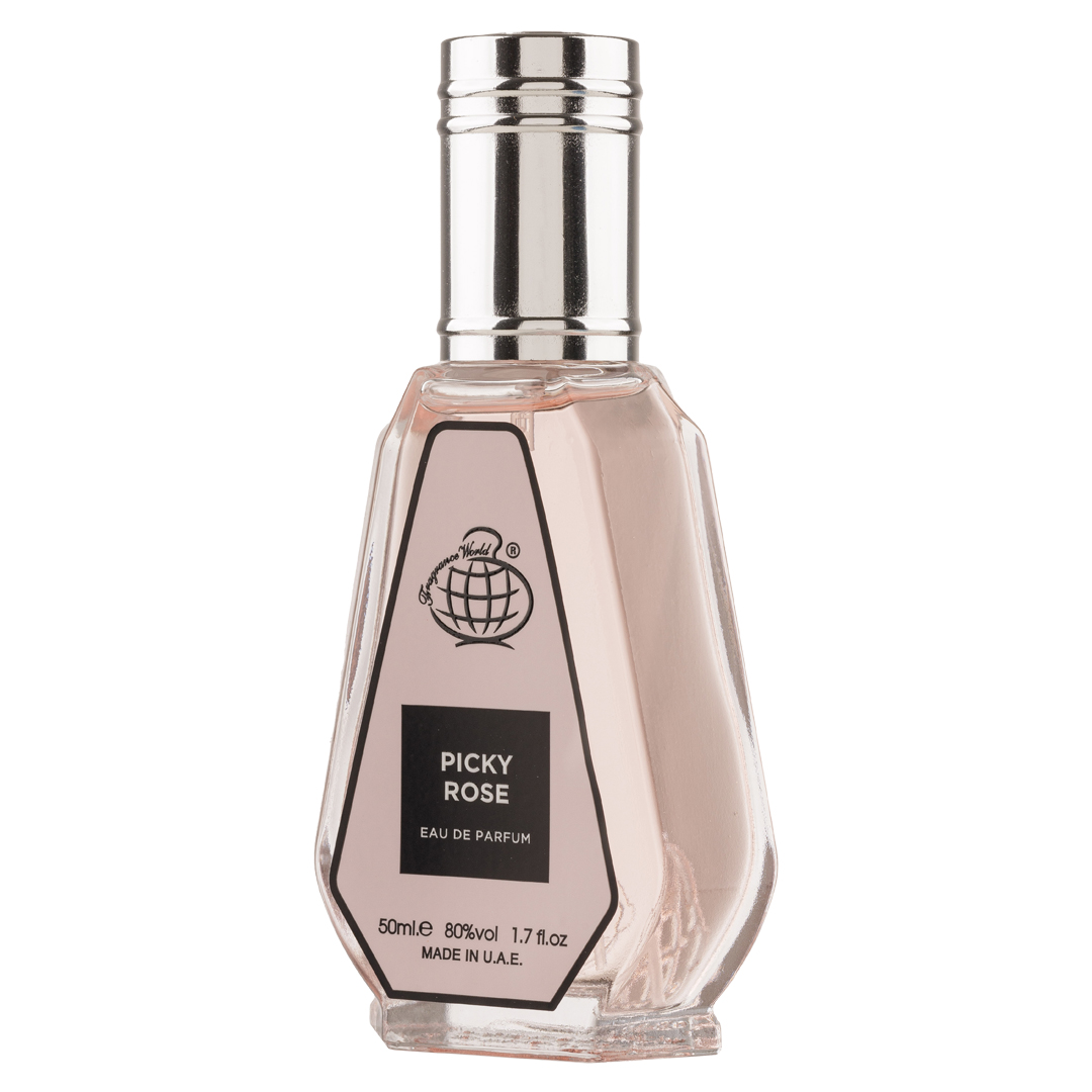 Apa de Parfum Picky Rose, Fragrance World, Femei - 50ml