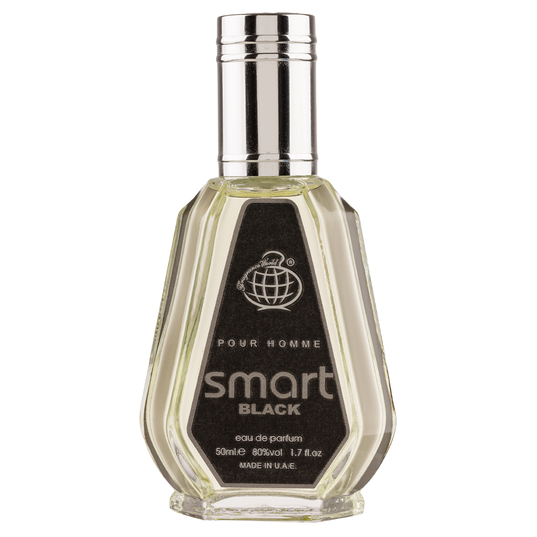 Apa de Parfum Smart Black, Fragrance World, Barbati - 50ml - 1 | YEO