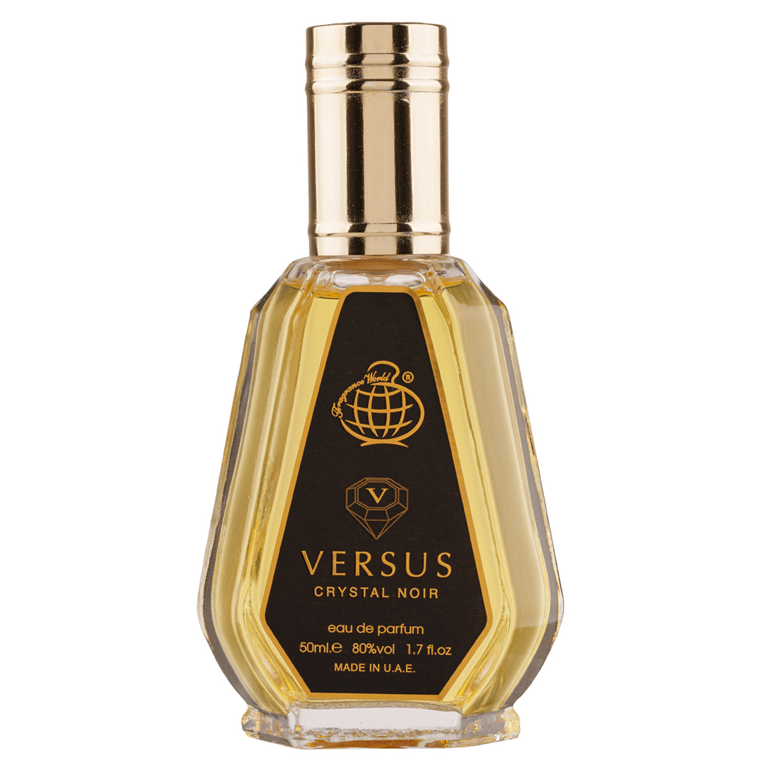 Apa de Parfum Versus Crystal Noir, Fragrance World, Unisex - 50ml - 1 | YEO