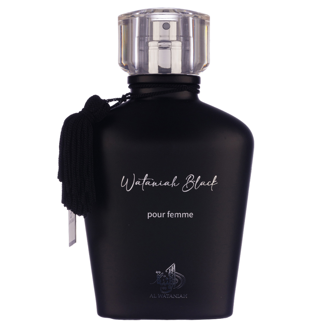 Apa de Parfum Watania Black, Al Wataniah, Femei - 100ml - 1 | YEO