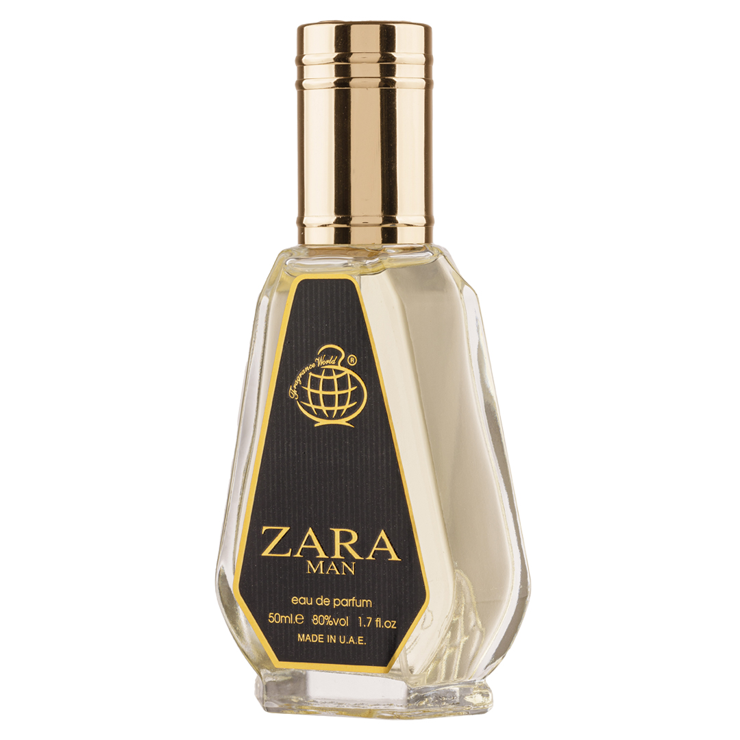 Apa de Parfum Zara Man, Fragrance World, Barbati - 50ml