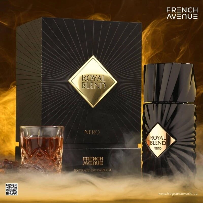 Apa de Parfum Royal Blend Nero, French Avenue, Unisex - 100ml - 2 | YEO