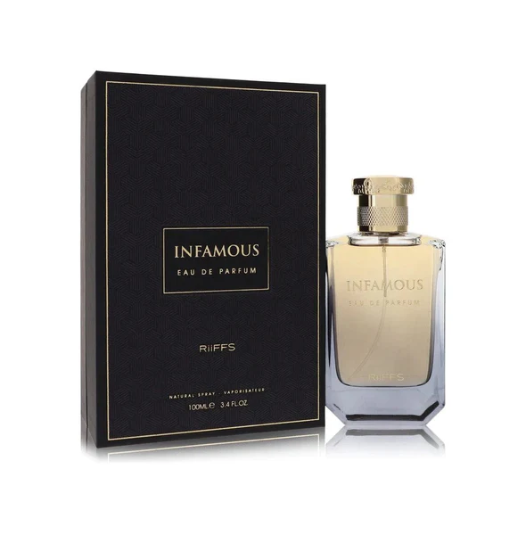 Apa de Parfum Infamous, Riiffs, Barbati - 100ml